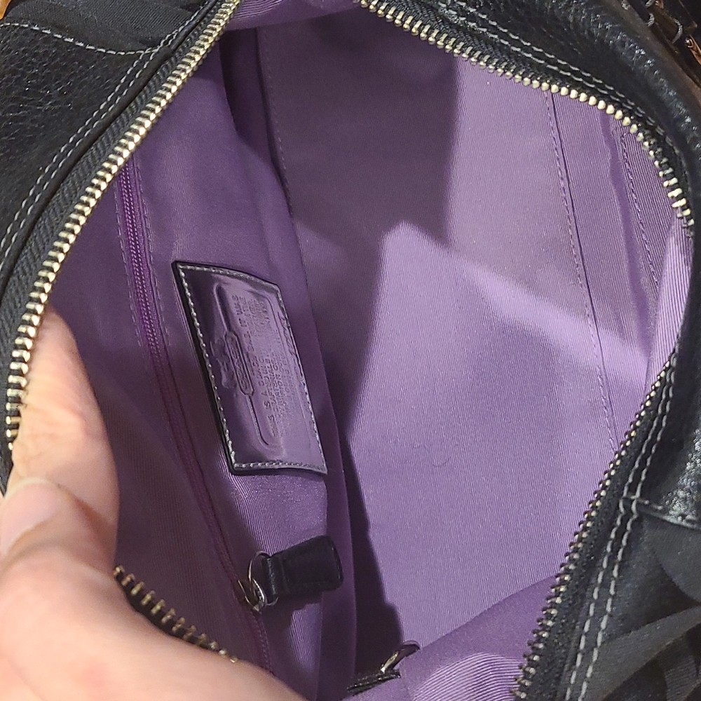 COACH - Ashley Satchel w/ Modern C! GREAT Condition! - Picture 5 of 6